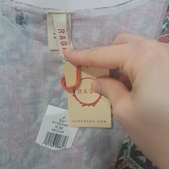 Raga sunset gold romper rose medium NWT - Picture 4 of 6